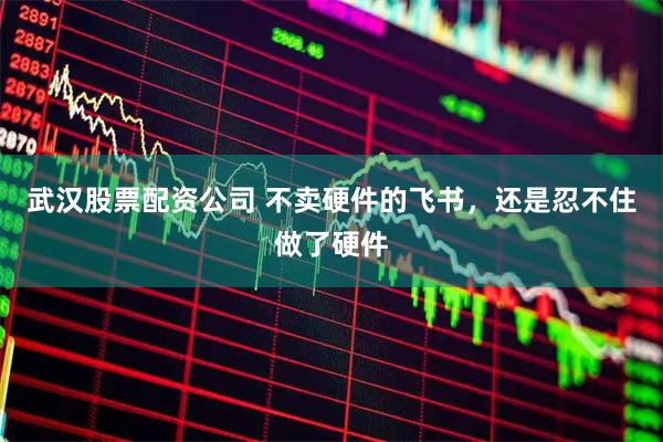 武汉股票配资公司 不卖硬件的飞书，还是忍不住做了硬件